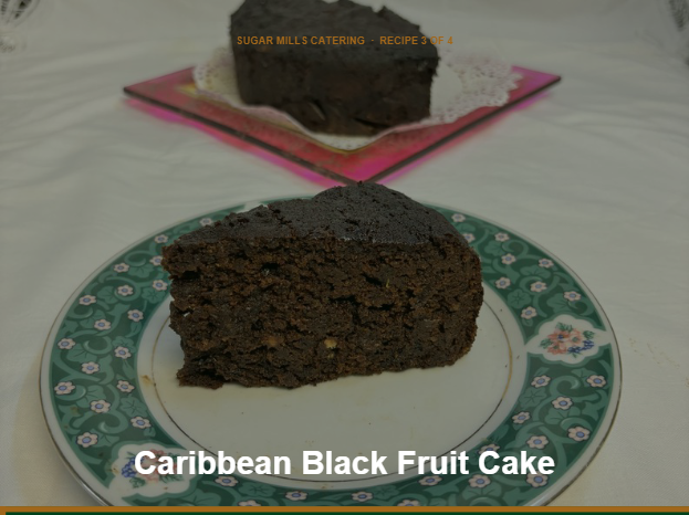 Caribbean Black Fruit Cake
