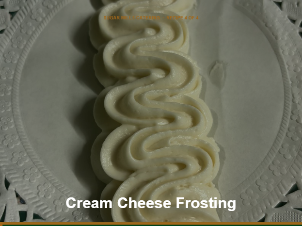 Cream Cheese Frosting